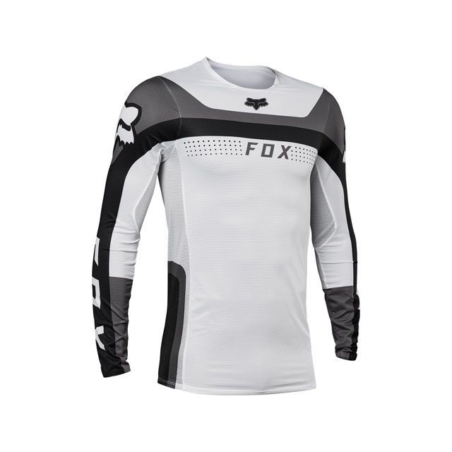 フォックス フレックスエアー ジャージ エフェクト（ブラック/ホワイト） サイズ L FOX バイクの通販は 6,839円