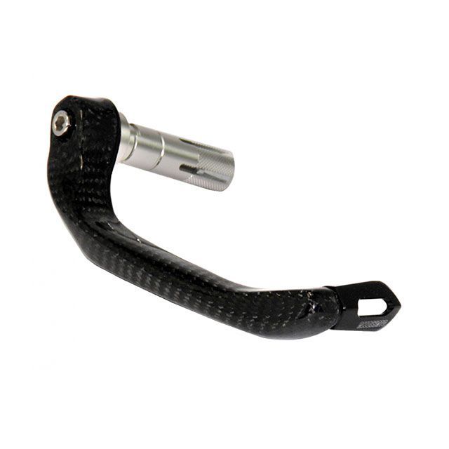 アコサット 汎用 カーボン レバーガード LRセット カラー シルバー 内径 Φ12-16/16-17.5 ACCOSSATO