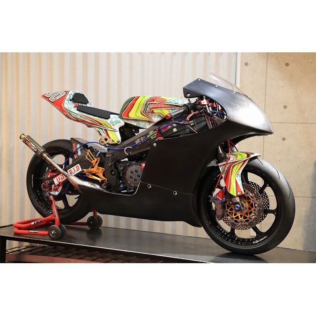 T2レーシング NSR250R オリジナル フルカウル TYPE-3 ストリートタイプ FRP製 黒ゲル+カーボン MC21・28 スクリーン ゴー…_2