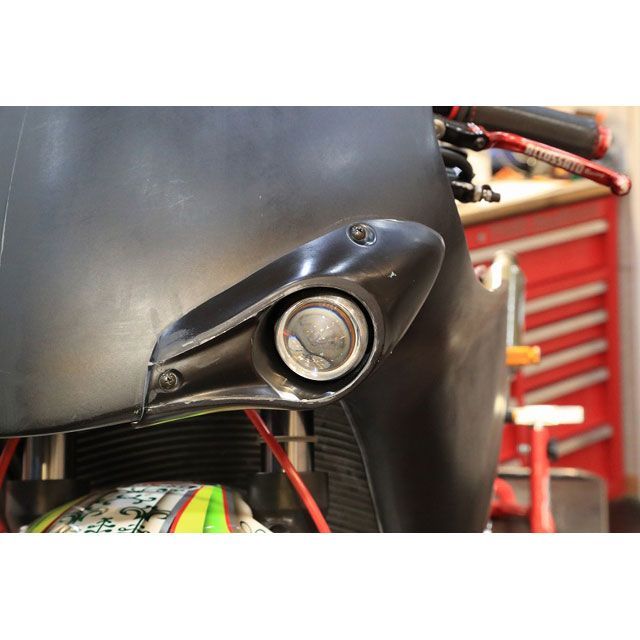 T2レーシング NSR250R オリジナル フルカウル TYPE-3 ストリートタイプ FRP製 黒ゲル+カーボン MC21・28 スクリーン ゴー…_8