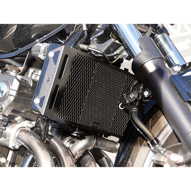 モリワキ CB400SF H-V REVO CB400SF H-VTEC Radiator Core Guard（ブラック） MORIWAKI_3