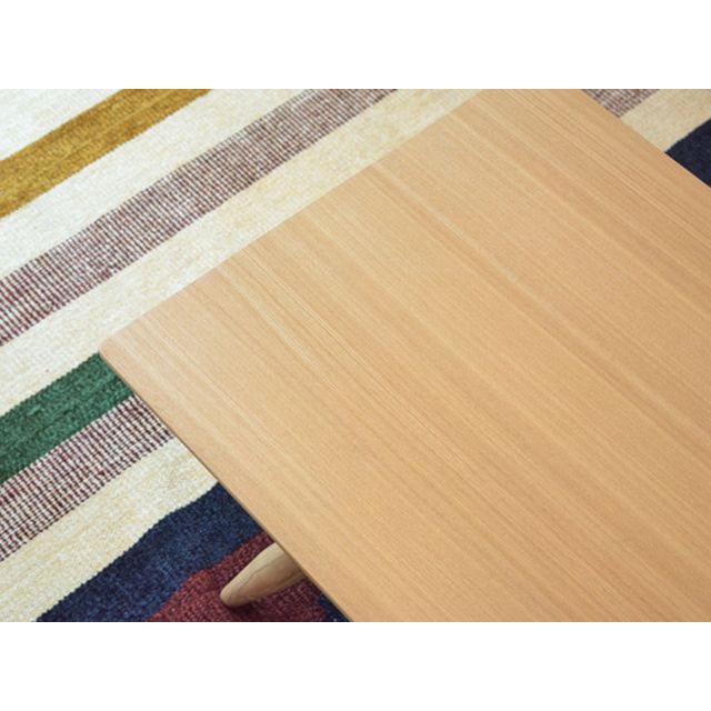 【メーカー直送】東谷 SOT-105NA 棚付センターテーブル（ナチュラル） Azumaya_6
