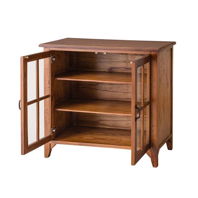 メーカー直送】東谷 PM-318 ティンバー キャビネット（ブラウン