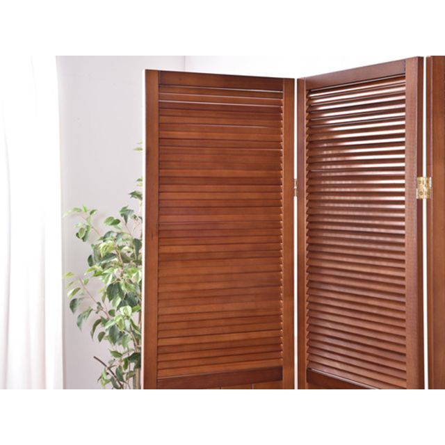 メーカー直送】東谷 OP-509BR スクリーン3連（ブラウン） Azumaya 日用品