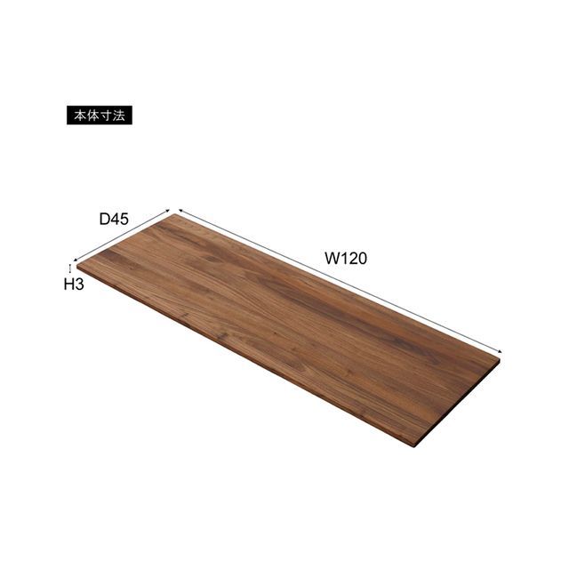 【メーカー直送】東谷 JPT-261OAK デスク・カウンターテーブル 天板 120（ナチュラル） Azumaya_2