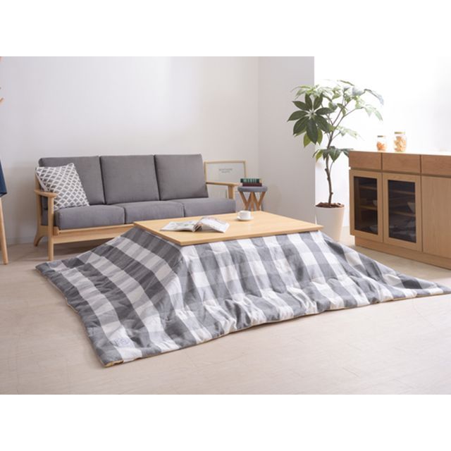 【メーカー直送】東谷 KT-303NA フラットヒーターコタツ（ナチュラル） Azumaya_5