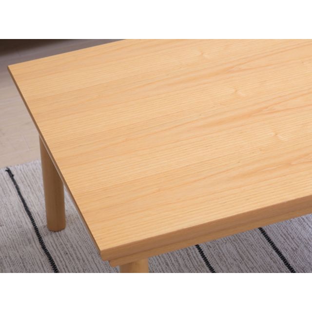 【メーカー直送】東谷 KT-303NA フラットヒーターコタツ（ナチュラル） Azumaya_9