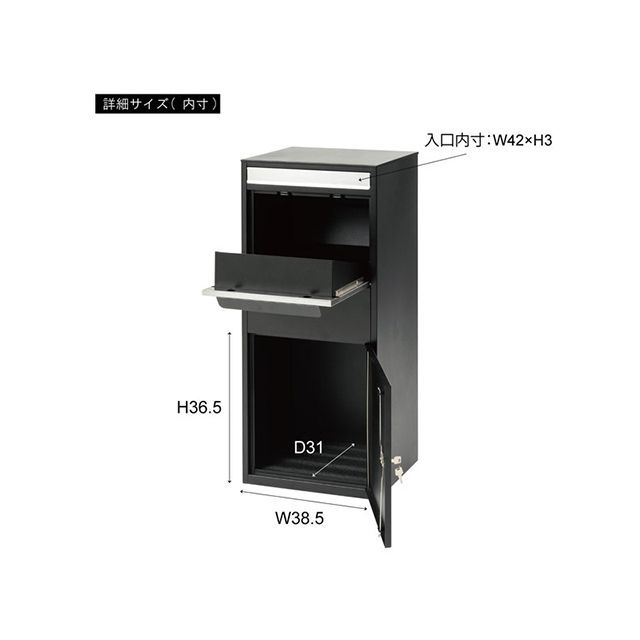 【メーカー直送】東谷 PST-216SV デリバリーボックス（ブラック） Azumaya_4