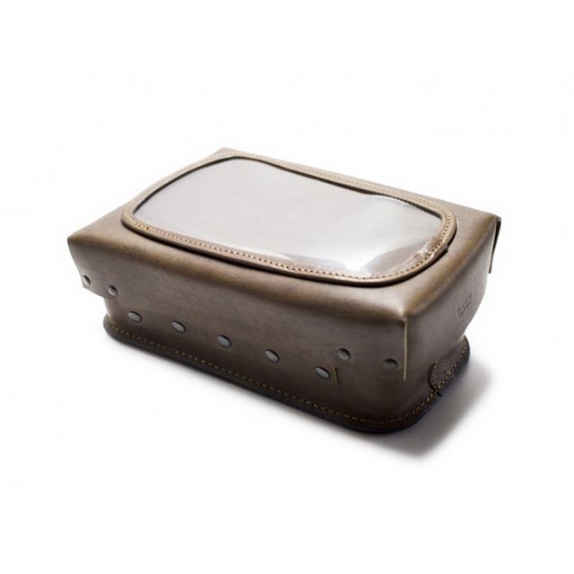 GAHO ビンテージスタイルのシンプルなタンクバッグ（SAFARI） GAHO_2