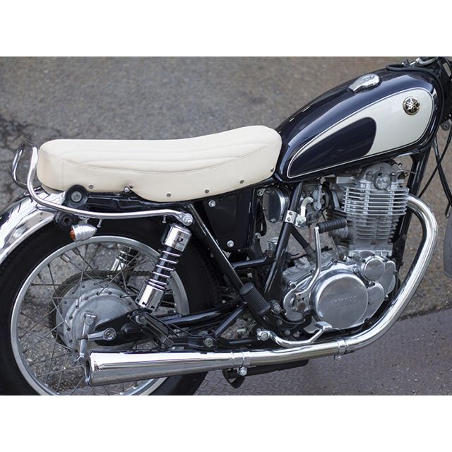モーターロック SR400 SR500 SR400/500用 本革シート（ベージュ
