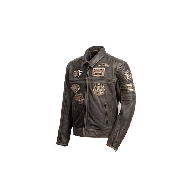 デグナー 2022-2023秋冬モデル 22WJ-11 ヴィンテージレザージャケット（ブラウン） サイズ M DEGNER バイクの通販は 49,500円