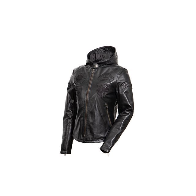 デグナー 2022-2023秋冬モデル FR19WJ-20 レディースフード付ジャケット（ブラック） サイズ L DEGNER