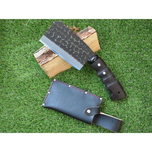 山人 槌目両刃鉈 パラコードカラー ダイヤモンドパープル YAMABITO