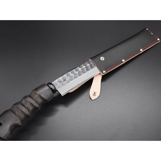 山人 槌目両刃竹割鉈 パラコードカラー アーミーカモフラ YAMABITO