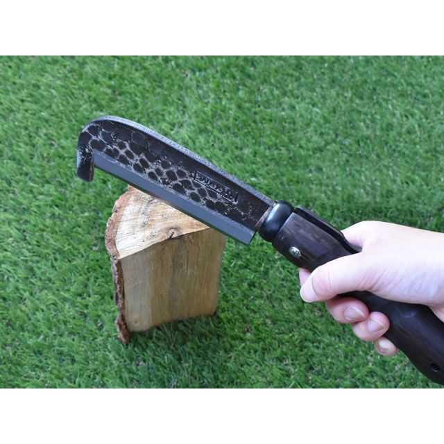 山人 槌目箸付両刃鉈 パラコードカラー ダイヤモンドパープル YAMABITO