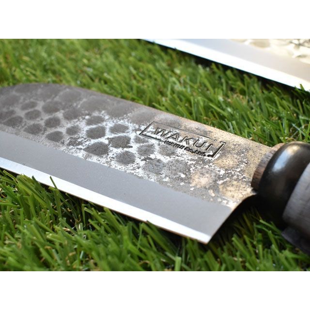 山人 槌目箸付両刃鉈 パラコードカラー ダイヤモンドパープル YAMABITO