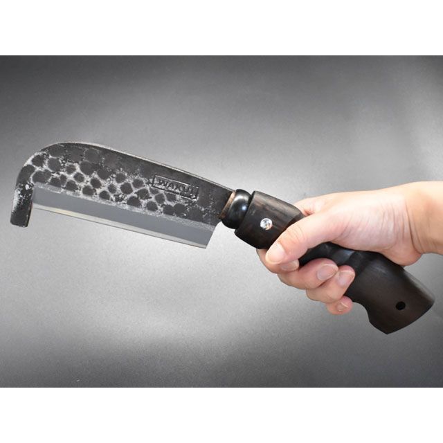 山人 槌目箸付両刃鉈 パラコードカラー デザートサテン YAMABITO