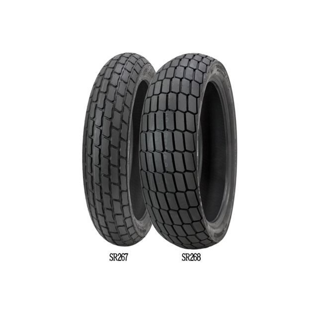 シンコー 汎用 SR267 130/80-19 67H  HARD（ブラック/ブラック） SHINKO バイクの通販は 9,664円