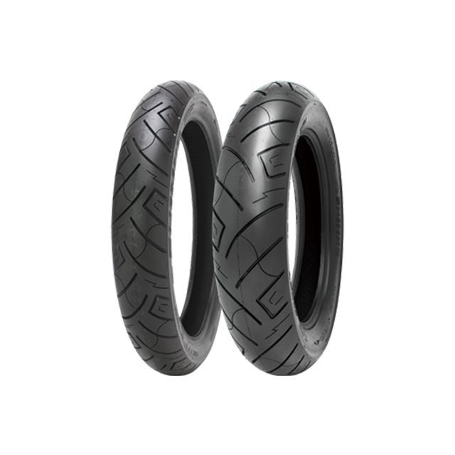 シンコー 汎用 SR777 90/90-21 M/C 54H（ブラック/ブラック） SHINKO