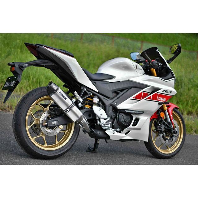 BMS YZF-R3 CORSA-EVO II スリップオン ステンレスサイレンサー 政府認証 BMS RACING FACTORY_5