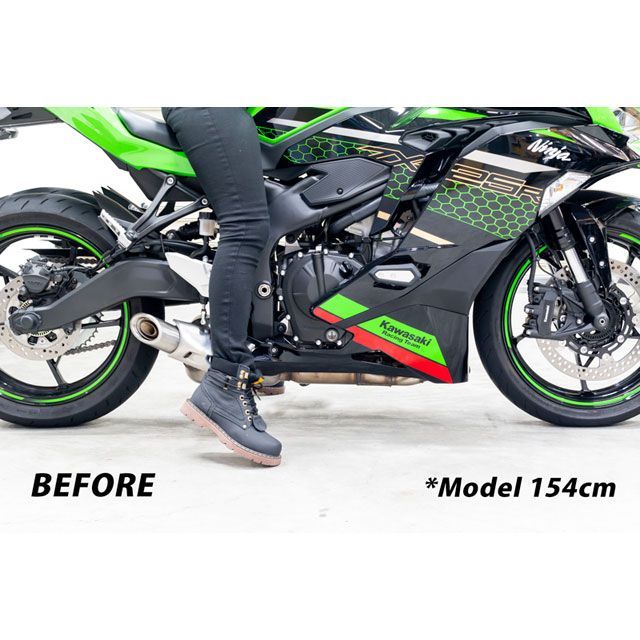 アーキ ZX-25R ローダウンリンクプレート＆ショートサイドスタンドセット ARCHI バイクの通販は