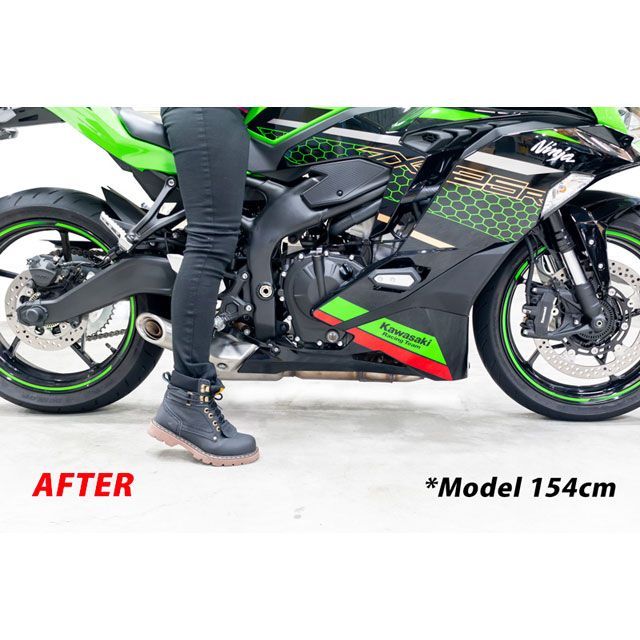 アーキ ZX-25R ローダウンリンクプレート＆ショートサイドスタンドセット ARCHI バイクの通販は