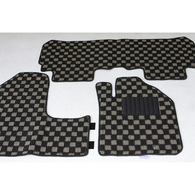 スズキ ハスラー MR31S/MR41S 車種専用フロアマット 【日本製マット】＋ サイドバイザー 【両面テープ＆金具付】セット / 31-1#+S29-1 * ＼第2弾／期間限定!☆送料支援キャンペーンスズキ