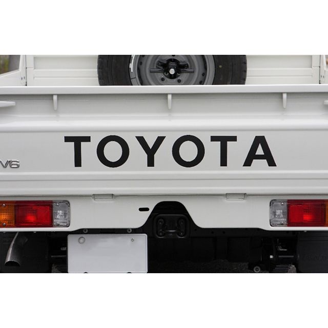 【メーカー直送】マスターピース 復活70ピックアップ（GRJ79）リアゲート TOYOTAシール カラー 艶ありホワイト MASTER PIECE