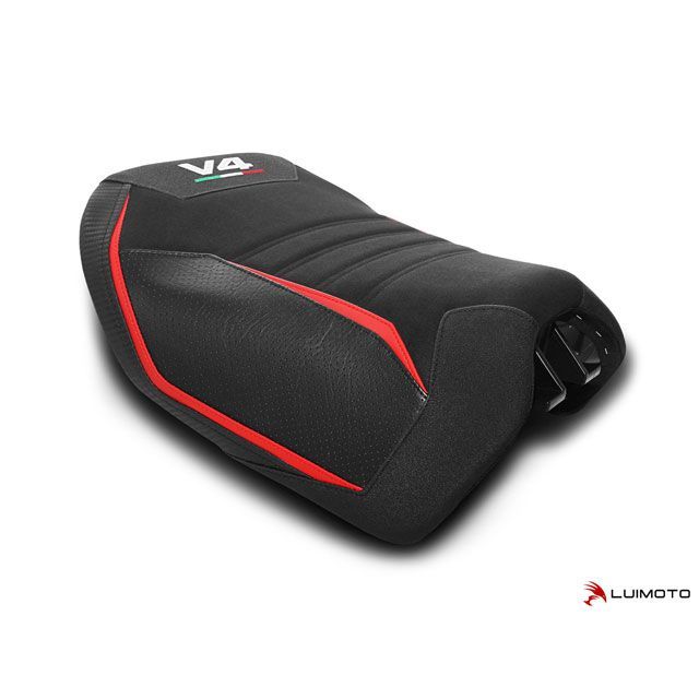 ルイモト MULTISTRADA V4 フロントシートカバー Grezzo カラー スエード ブラック/SP レッド/PERF ブラック/CF ブラ…の通販は