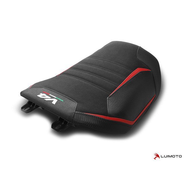 ルイモト MULTISTRADA V4 フロントシートカバー Grezzo カラー スエード ブラック/SP ホワイト/PERF ブラック/CF ブ…の通販は