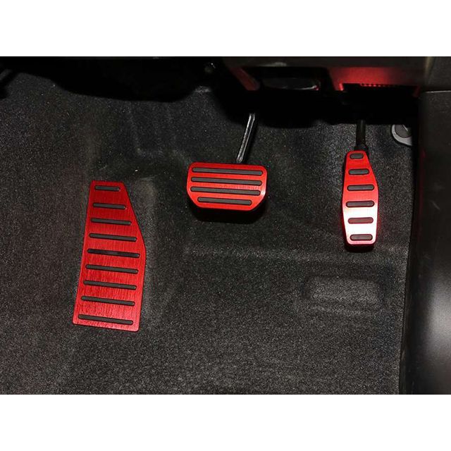 【メーカー直送】マスターピース ジムニーJB64・JB74 ジムニー ジムニーシエラ JB64W JB74W AT用ペダルカバー カラー ブラック …