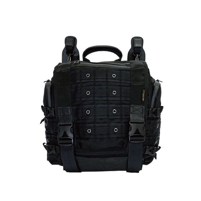 ラフテールレザーワークス MAD アサルトバッグ 17L（ブラック） RoughTail leather works