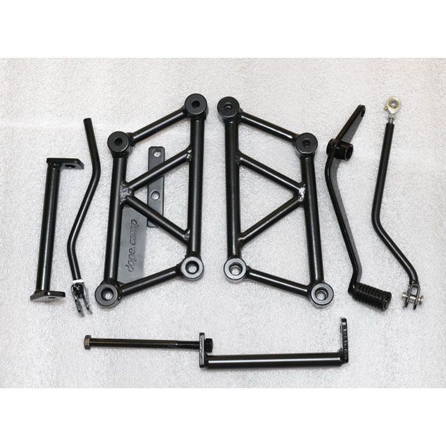 DOPE REBEL250 フォワードコントロール（マットブラック） DOPE バイク