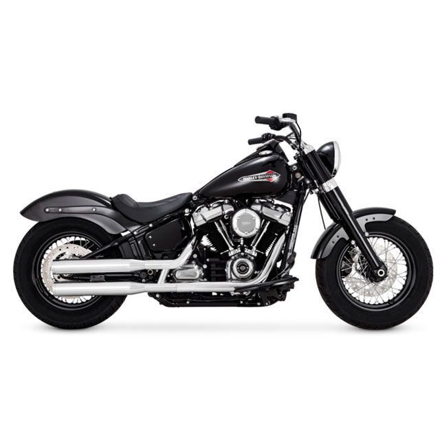 バンス ソフテイルファミリー Eliminator300 Slip-on PCX クローム VANCE&amp;HINES_1