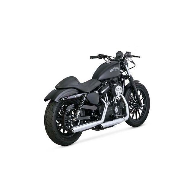 バンス スポーツスターファミリー TwinSlash PCX 3in Slip-on クローム VANCE&HINES バイク