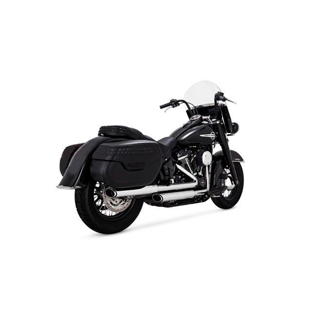 バンス TwinSlash PCX 3in Slip-on クローム VANCE&HINES バイク