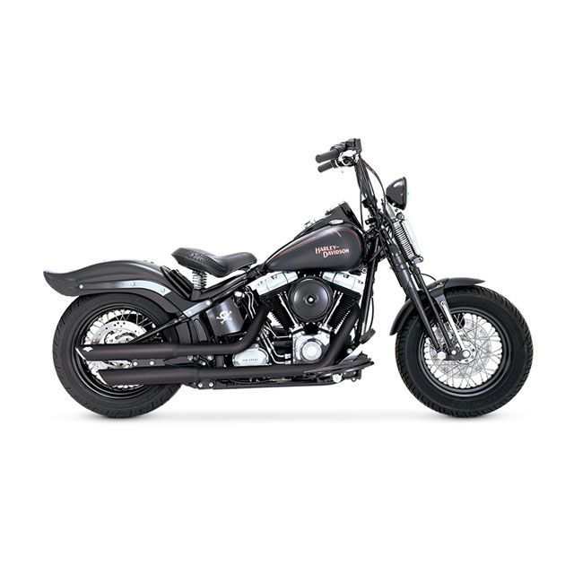 バンス TwinSlash PCX 3in Slip-on ブラック VANCE&HINES バイク