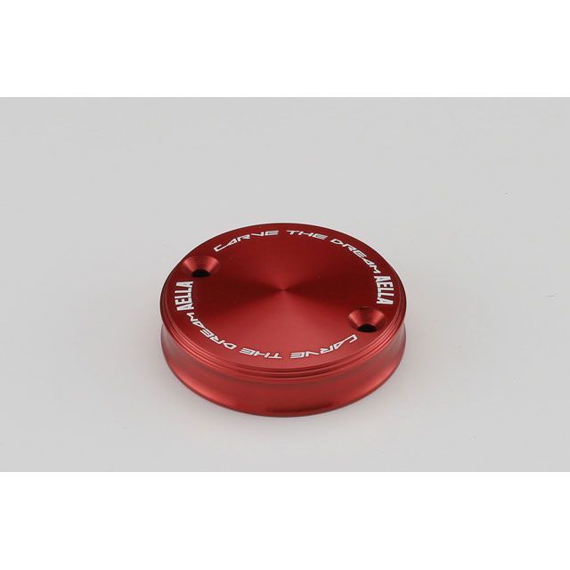 アエラ タンクキャップ（brembo丸2本ビス/S50） レッド AELLA
