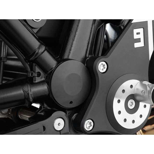 ワンダーリッヒ スイングアームピボットカバー classic LH（ブラック） Wunderlich バイクの通販は
