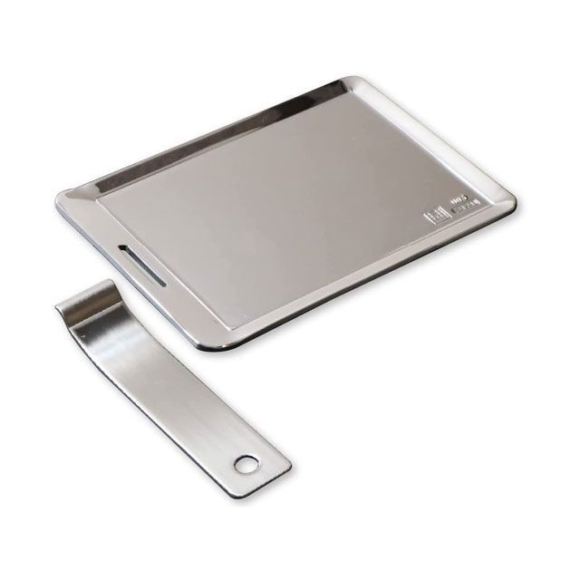 桂記章 銀めっき仕様 純銅製焼肉プレート B5サイズ（リフター付） KATSURAKISYO