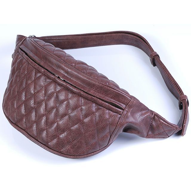 ディン証券業界 FANNY PACK（ラセットブラウン） DIN MARKET