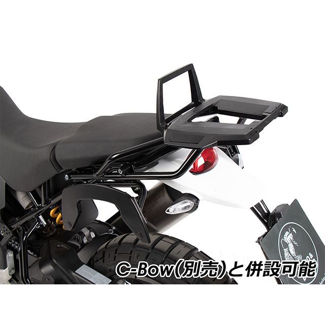 み ヘプコ＆ベッカー DesertX トップケースホルダー アルラック（ブラック