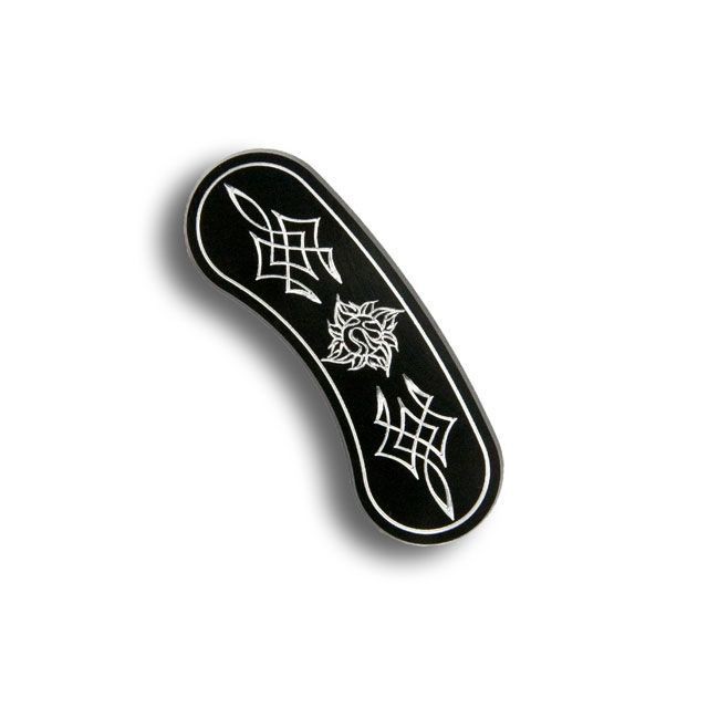 トライジャ スポーツスター キャリパープレート Logo（ブラック） フロント トライジャ バイクの通販は 7,694円