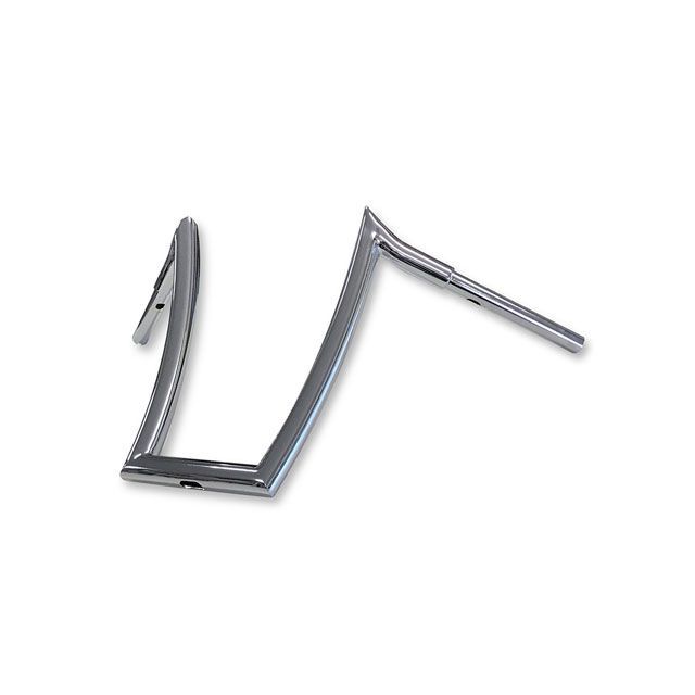 正規品／トライジャ ハーレー汎用 ハンドル 般若バー クローム（1-1/4”ライザー用） 16インチ・ワイド フラットライザーキット：FXBR/S用… ハーレーダビッドソントライジャ般若バー14インチナロー1-1&frasl;4ライザー用