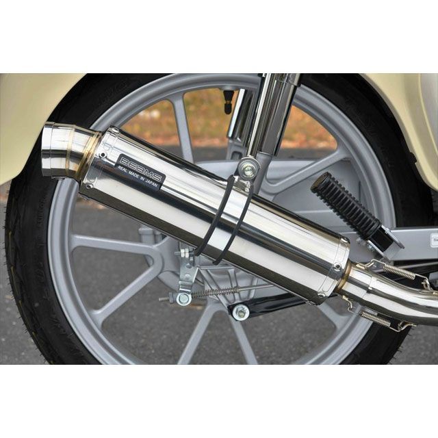 ビームス スーパーカブ110 R-EVOステンレスサイレンサー ダウンタイプ