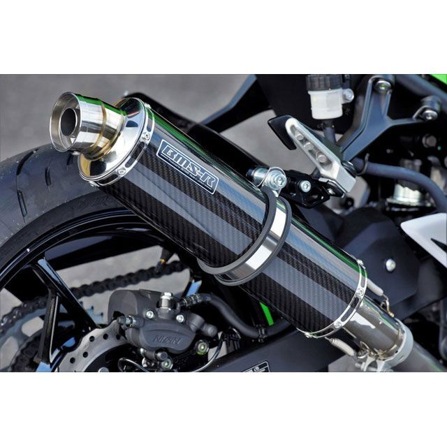 BMS NINJA400 R-EVO スリップオン カーボンサイレンサー 政府