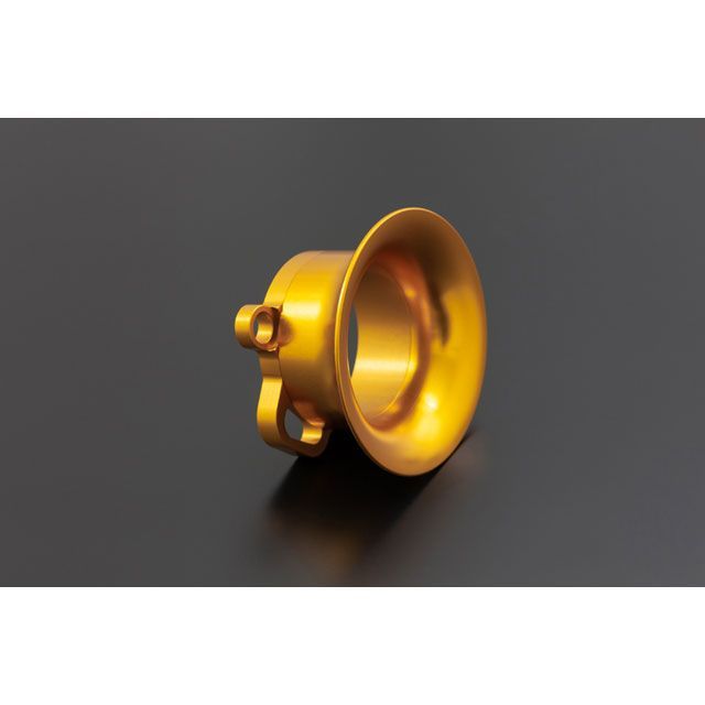 ピーエムシー 汎用 FCR35φ〜41φビレット2ピースエアファンネル（50mm） カラー ゴールド PMC バイクの通販は 5,752円