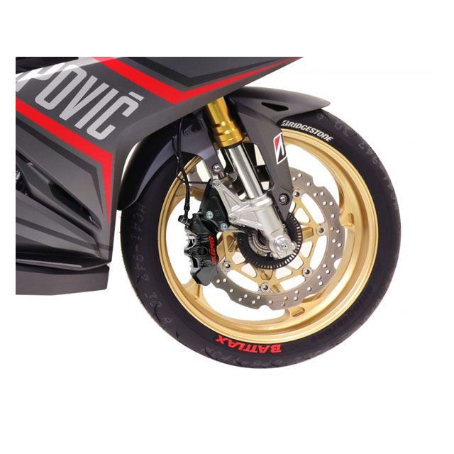 アクティブ CBR250RR（ABS） キャリパーサポート ブラック（40mmピッチ＆STDローター径用） ACTIVE_2