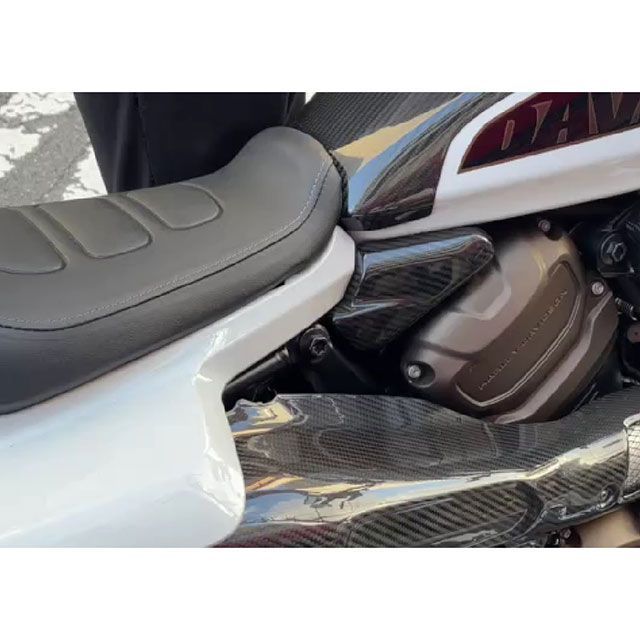 モーターステージ スポーツスターS ドライカーボン リアフレームカバー MOTOR STAGE