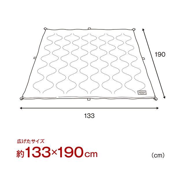 テントファクトリー キルティングブランケット(グレイブラック) TENT FACTORY キャンプの通販は テントファクトリー キルティングブランケット(グレイブラック) TENT FACTORY キャンプの通販は